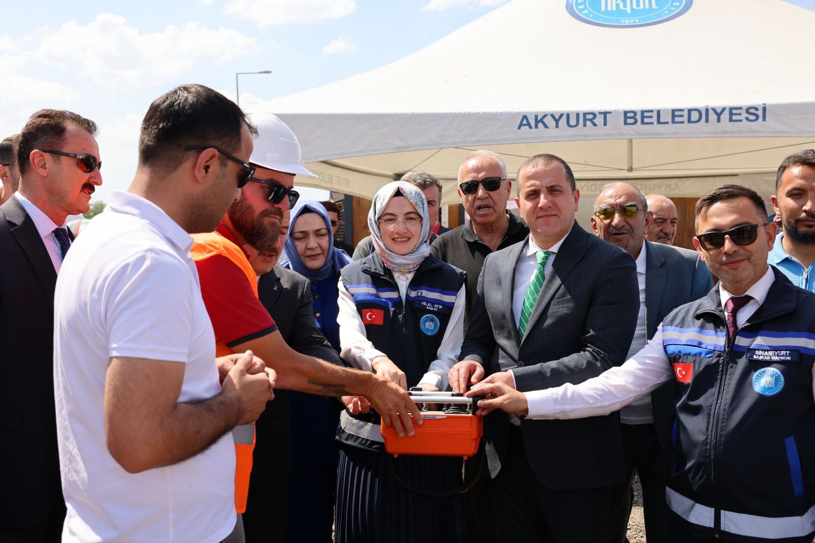 Akyurt’ta Etüt Merkezi ve Otopark Projesinin Temeli Atıldı