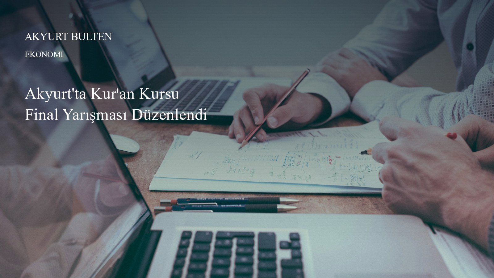 Akyurt'ta Kur'an Kursu Final Yarışması Düzenlendi