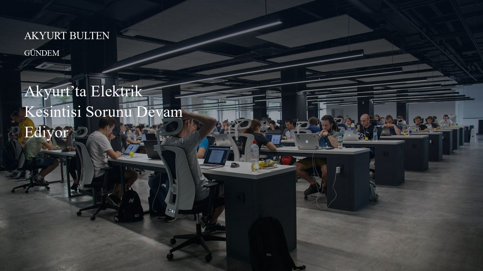 Akyurt’ta Elektrik Kesintisi Sorunu Devam Ediyor